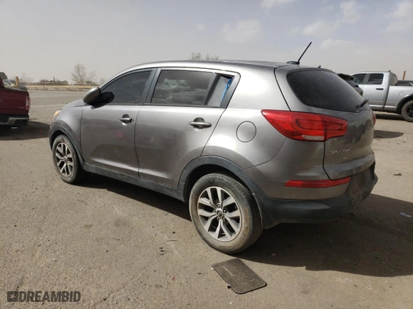 2014 Kia Sportage LX with VIN KNDPB3AC8E7631449, listed as a Copart auction lot 47407125 with 0 mi miles and Salvage Title. Bid and sale history available at carsss.com. Image 2.