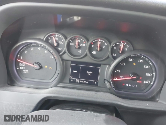2022 Chevrolet Silverado 1500 Custom Trail Boss with VIN 3GCPDCED5NG547087, listed as a IAAI auction lot 41217879 with 164,539 mi miles and . Bid and sale history available at DreamBid. Image 7.