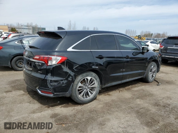 2017 Acura RDX Advance z VIN 5J8TB4H75HL801194, wystawiony jako Copart lot #52374345 z przebiegiem 94 269 mil mil oraz Czysty tytuł • Clean title. Historia ofert i sprzedaży dostępna na DreamBid. Obrazek 3.