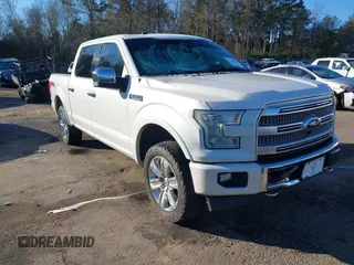 2017 Ford F-150 XL with VIN 1FTEW1EF5HFA07428, listed as a IAAI auction lot 41334443 with 178,545 mi miles. Bid and sale history available at carsss.com. Image 1.