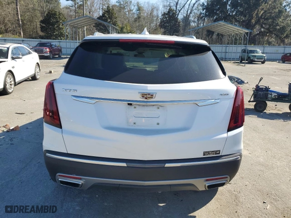 2020 Cadillac XT5 Premium Luxury FWD with VIN 1GYKNCRS5LZ230269, listed as a Copart auction lot 46266405 with 32,904 mi miles and Salvage Title. Bid and sale history available at carsss.com. Image 6.