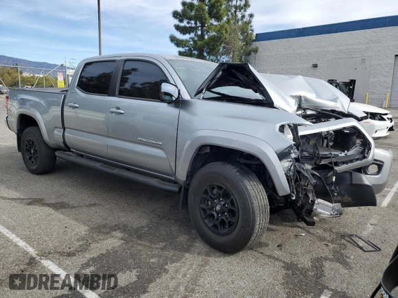 2022 Toyota Tacoma SR5 with VIN 3TMBZ5DN1NM036267, listed as a Copart auction lot 41708215 with Not provided miles and Salvage title. Bid and sale history available at DreamBid. Image 4.