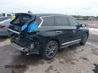 2019 Infiniti QX60 Luxe with VIN 5N1DL0MN8KC507367, listed as a IAAI auction lot 42476877 with 69,810 mi miles and . Bid and sale history available at DreamBid. Image 4.