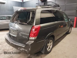 2004 Nissan Quest S with VIN 5N1BV28UX4N353525, listed as a IAAI auction lot 39576363 with 110,784 mi miles. Bid and sale history available at carsss.com. Image 4.
