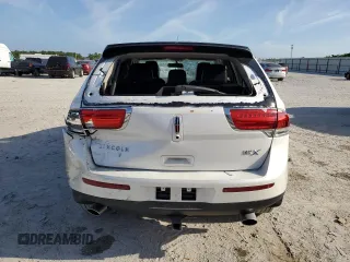 2013 Lincoln MKX with VIN 2LMDJ6JK2DBL08616, listed as a Copart auction lot 51866105 with 83,511 mi miles and Salvage Title. Bid and sale history available at carsss.com. Image 6.