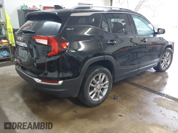 2022 GMC Terrain SLT with VIN 3GKALPEV3NL304124, listed as a IAAI auction lot 41544925 with 46,610 mi miles. Bid and sale history available at carsss.com. Image 4.
