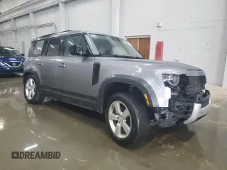 2021 Land Rover Defender S с VIN SALEJ7RX7M2062011, выставлен на аукционе Copart как лот 54678665 с пробегом 38 533 миль миль и Списание • Salvage title. История ставок и продаж доступна на DreamBid. Изображение 4.