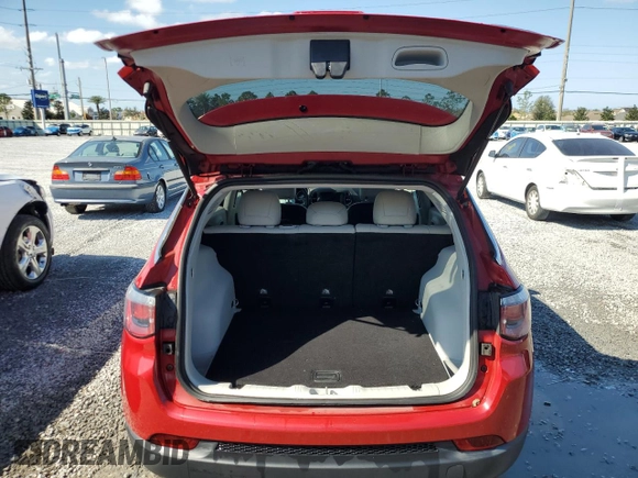 2019 Jeep Compass Latitude with VIN 3C4NJCBB9KT636408, listed as a Copart auction lot 44163665 with 22,876 mi miles and Non repairable. Bid and sale history available at DreamBid. Image 6.