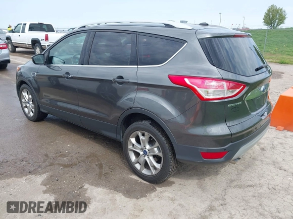 2015 Ford Escape Titanium with VIN 1FMCU0J90FUA25086, listed as a IAAI auction lot 41993681 with 126,170 mi miles. Bid and sale history available at carsss.com. Image 3.