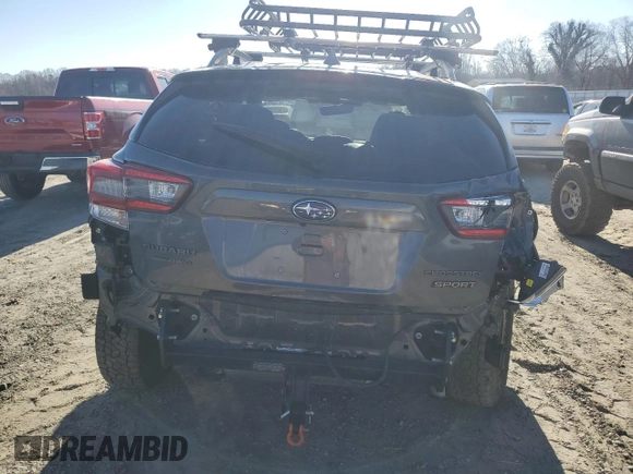 2022 Subaru Crosstrek Special Sports with VIN JF2GTHSC2NH265489, listed as a Copart auction lot 88752765 with Not provided miles and Salvage title. Bid and sale history available at DreamBid. Image 6.