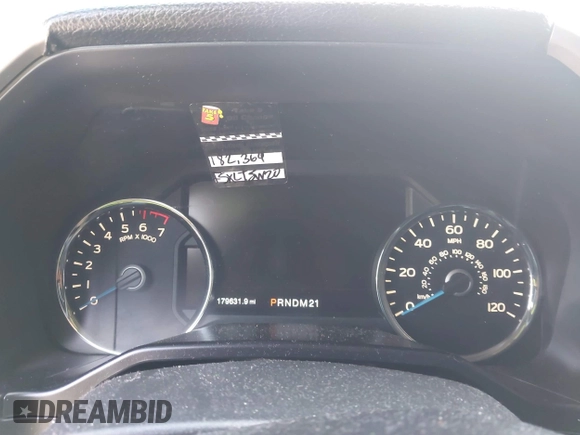 2017 Ford F-150 XL with VIN 1FTEW1EF2HFA09847, listed as a IAAI auction lot 42220091 with 179,631 mi miles and . Bid and sale history available at DreamBid. Image 7.