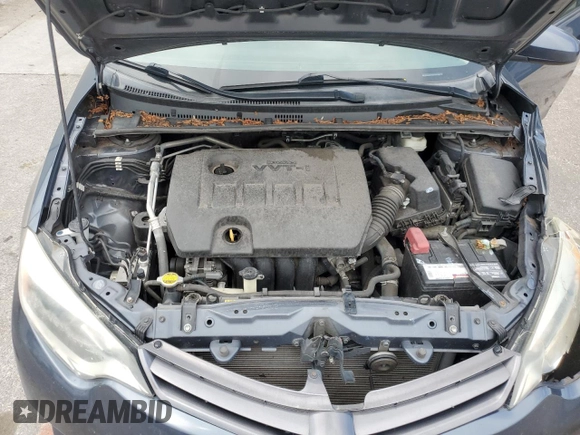 2016 Toyota Corolla L with VIN 2T1BURHE8GC654195, listed as a Copart auction lot 58314485 with 136,951 mi miles and Salvage title. Bid and sale history available at DreamBid. Image 11.
