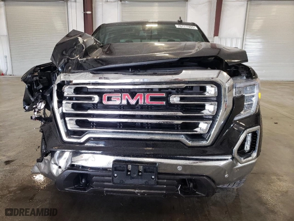 2019 GMC Sierra 1500 SLT with VIN 1GTU9DEL7KZ115033, listed as a Copart auction lot 70777593 with 27,520 mi miles and Salvage Title. Bid and sale history available at carsss.com. Image 5.