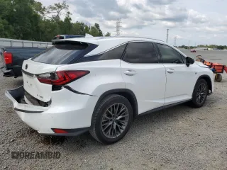 2021 Lexus RX 350 F Sport with VIN 2T2YZMDA6MC292683, listed as a Copart auction lot 56400115 with 39,940 mi miles and Salvage title. Bid and sale history available at DreamBid. Image 3.