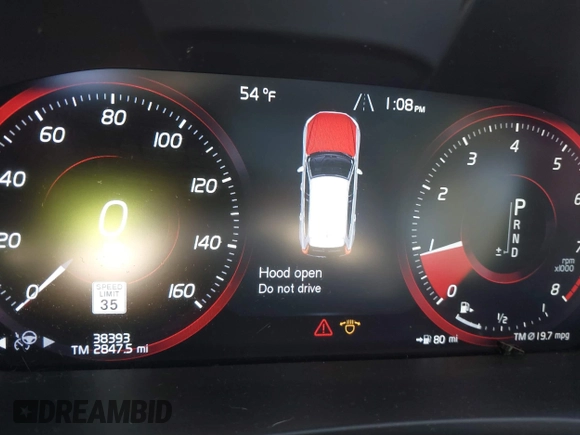 2020 Volvo XC60 Momentum with VIN YV4A22RK7L1586688, listed as a IAAI auction lot 41257331 with 38,393 mi miles and . Bid and sale history available at DreamBid. Image 7.