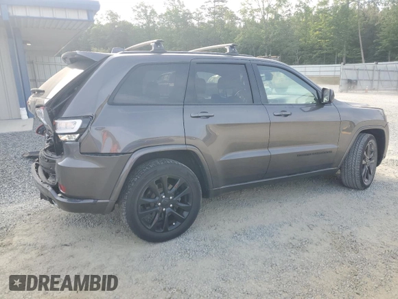 2019 Jeep Grand Cherokee Upland with VIN 1C4RJEAG0KC681033, listed as a Copart auction lot 55482645 with 79,456 mi miles and Salvage title. Bid and sale history available at DreamBid. Image 3.