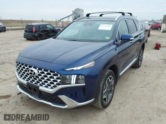 2023 Hyundai Santa Fe Limited with VIN 5NMS4DAL3PH571442, listed as a IAAI auction lot 41542380 with 10,804 mi miles. Bid and sale history available at carsss.com. Image 18.