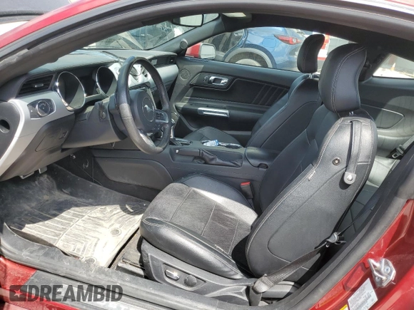 2015 Ford Mustang EcoBoost with VIN 1FA6P8TH9F5322546, listed as a Copart auction lot 52772335 with 87,356 mi miles and Salvage Title. Bid and sale history available at carsss.com. Image 7.