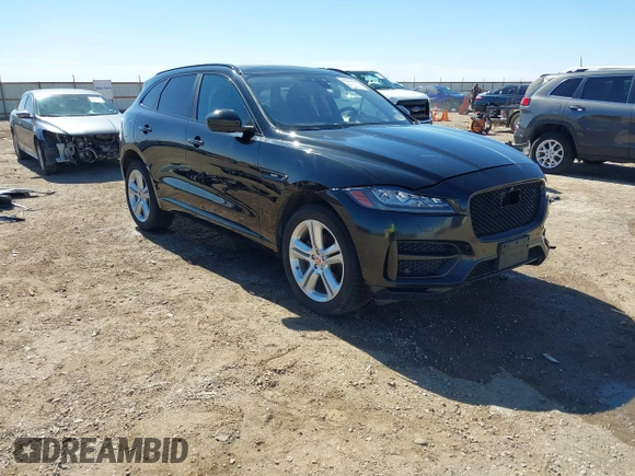 2018 Jaguar F-Pace with VIN SADCL2FN3JA251615, listed as a IAAI auction lot 41689777 with 115,241 mi miles and . Bid and sale history available at DreamBid. Image 1.