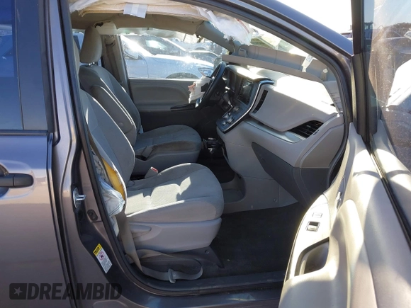 2016 Toyota Sienna L with VIN 5TDZK3DC4GS726572, listed as a IAAI auction lot 41486036 with 138,162 mi miles and . Bid and sale history available at DreamBid. Image 5.