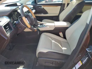 2017 Lexus RX 350 with VIN 2T2BZMCA4HC057387, listed as a Copart auction lot 58075095 with 23,492 mi miles and Salvage title. Bid and sale history available at DreamBid. Image 7.