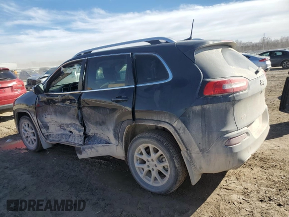 2018 Jeep Cherokee Latitude Plus with VIN 1C4PJLLX0JD584108, listed as a Copart auction lot 47093205 with 62,208 mi miles and Salvage Title. Bid and sale history available at carsss.com. Image 2.