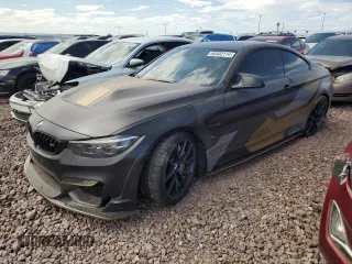 2020 BMW M4 CS with VIN WBS3S7C01LAH85070, listed as a Copart auction lot 66503114 with 24,043 mi miles and Salvage Title. Bid and sale history available at carsss.com. Image 1.