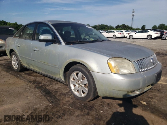 2006 Mercury Montego Luxury z VIN 1MEFM40116G601835, wystawiony jako Copart lot #85929224 z przebiegiem Nie podano mil oraz Szkoda całkowita • Salvage title. Historia ofert i sprzedaży dostępna na DreamBid. Obrazek 4.