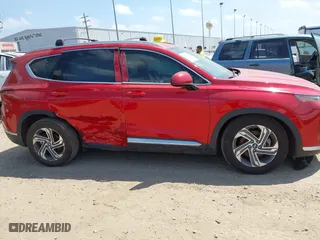2022 Hyundai Santa Fe SEL with VIN 5NMS24AJ3NH455871, listed as a IAAI auction lot 42074351 with 14,062 mi miles. Bid and sale history available at carsss.com. Image 12.