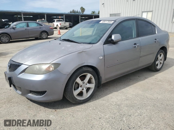 2006 Mazda 3 i with VIN JM1BK12F861415998, listed as a Copart auction lot 48617885 with 252,508 mi miles and Clean Title. Bid and sale history available at DreamBid. Image 1.
