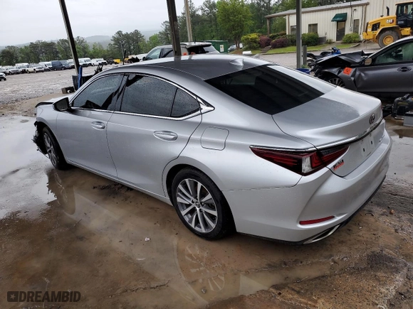 2019 Lexus ES with VIN 58ABZ1B15KU032632, listed as a Copart auction lot 50204075 with 122,766 mi miles and Clean Title. Bid and sale history available at carsss.com. Image 2.