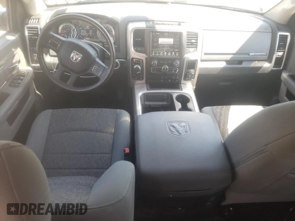 2017 Ram 1500 Big Horn with VIN 1C6RR7LMXHS879485, listed as a Copart auction lot 51048105 with 55,181 mi miles and Clean Title. Bid and sale history available at carsss.com. Image 8.