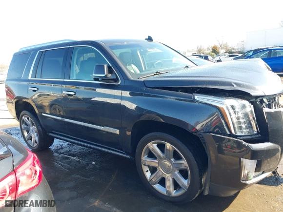 2019 Cadillac Escalade Premium Luxury with VIN 1GYS4CKJ1KR407662, listed as a IAAI auction lot 41519495 with 101,892 mi miles. Bid and sale history available at carsss.com. Image 13.