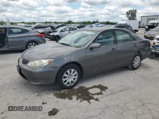 2006 Toyota Camry STD with VIN 4T1BE32K96U717682, listed as a Copart auction lot 58727475 with 143,552 mi miles and Salvage title. Bid and sale history available at DreamBid. Image 1.