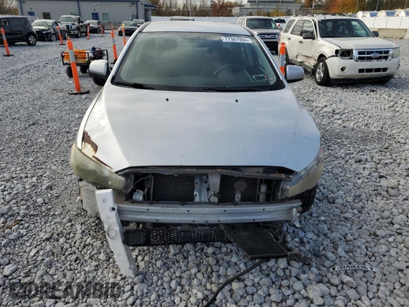 2008 Mitsubishi Lancer DE with VIN JA3AU26U38U029848, listed as a Copart auction lot 77361994 with 165,833 mi miles and Salvage Title. Bid and sale history available at carsss.com. Image 5.