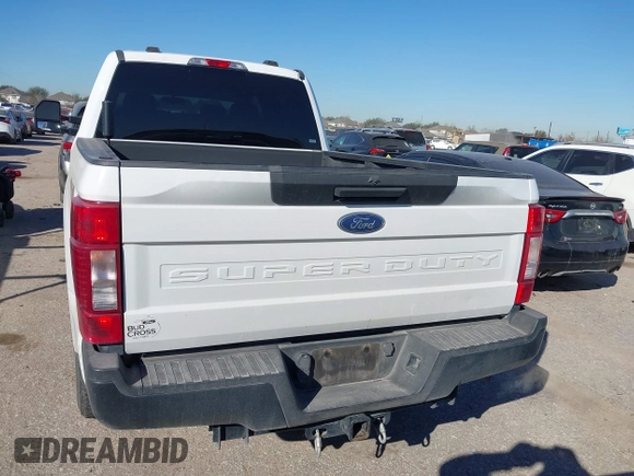 2020 Ford F-250 XL with VIN 1FT7W2B61LED41263, listed as a IAAI auction lot 41367211 with 182,003 mi miles and . Bid and sale history available at DreamBid. Image 16.