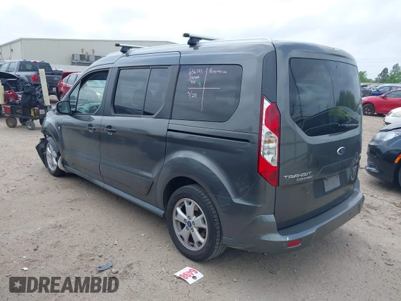 2015 Ford Transit Connect XLT z VIN NM0GE9F71F1184535, wystawiony jako IAAI lot #41949582 z przebiegiem 117 702 mil mil oraz . Historia ofert i sprzedaży dostępna na DreamBid. Obrazek 3.