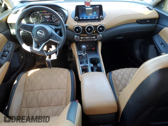 2024 Nissan Sentra SV with VIN 3N1AB8CVXRY235273, listed as a Copart auction lot 88547095 with 20,427 mi miles and Salvage Title. Bid and sale history available at DreamBid. Image 8.