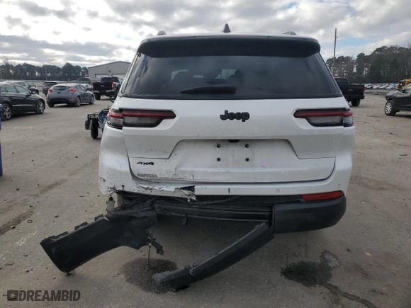 2023 Jeep Grand Cherokee L Altitude X with VIN 1C4RJKAGXP8900024, listed as a Copart auction lot 89332385 with 19,747 mi miles and Salvage Title. Bid and sale history available at carsss.com. Image 6.
