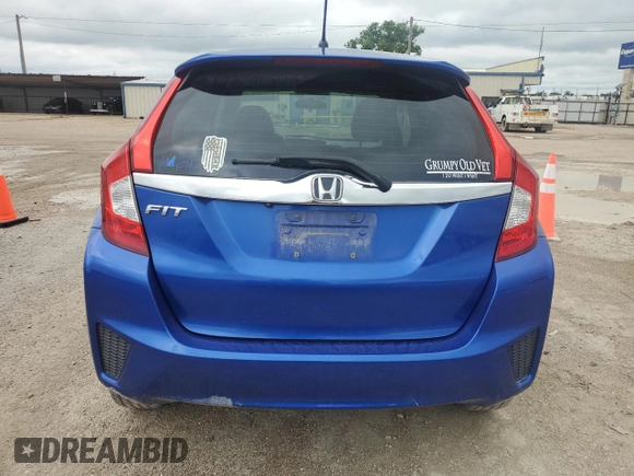2017 Honda Fit EX-L with VIN 3HGGK5H81HM707327, listed as a Copart auction lot 55898805 with 53,579 mi miles and Clean title. Bid and sale history available at DreamBid. Image 6.