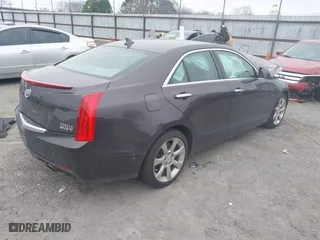 2014 Cadillac ATS Standard RWD with VIN 1G6AA5RX5E0179774, listed as a IAAI auction lot 41481032 with 85,189 mi miles. Bid and sale history available at carsss.com. Image 4.