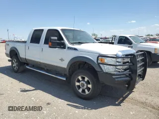 2015 Ford F-350 Platinum with VIN 1FT8W3BT6FEB30967, listed as a Copart auction lot 52880425 with 137,026 mi miles and Salvage Title. Bid and sale history available at DreamBid. Image 4.