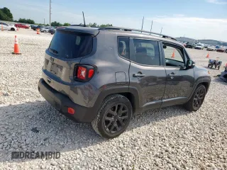 2018 Jeep Renegade Latitude with VIN ZACCJABB7JPG74043, listed as a Copart auction lot 56652985 with 24,941 mi miles and Clean title. Bid and sale history available at DreamBid. Image 3.
