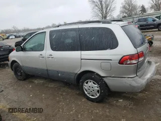 2003 Toyota Sienna CE with VIN 4T3ZF19CX3U554784, listed as a Copart auction lot 49905135 with 129,439 mi miles and Salvage Title. Bid and sale history available at carsss.com. Image 2.