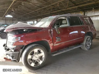 2018 Chevrolet Tahoe LT with VIN 1GNSCBKC1JR343195, listed as a Copart auction lot 43993575 with 0 mi miles and Salvage Title. Bid and sale history available at carsss.com. Image 1.