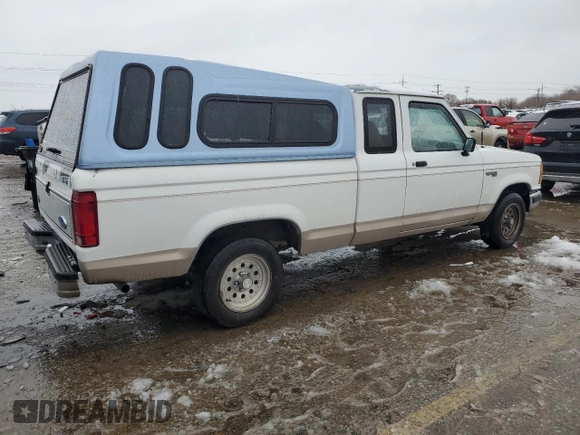 1992 Ford Ranger with VIN 1FTCR14X9NPA10945, listed as a Copart auction lot 84847624 with 70,859 mi miles and Salvage title. Bid and sale history available at DreamBid. Image 3.