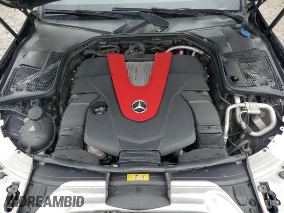 2017 Mercedes-Benz C 43 AMG with VIN 55SWF6EB6HU192204, listed as a Copart auction lot 48478805 with 83,487 mi miles and Salvage Title. Bid and sale history available at DreamBid. Image 11.