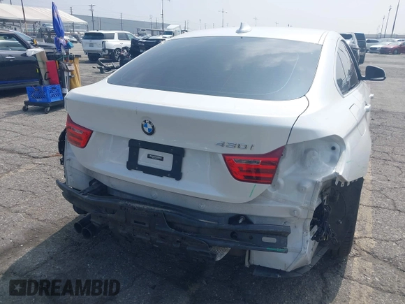 2017 BMW 4 Series 430i with VIN WBA4F7C54HG437984, listed as a IAAI auction lot 42429305 with 112,591 mi miles and . Bid and sale history available at DreamBid. Image 6.