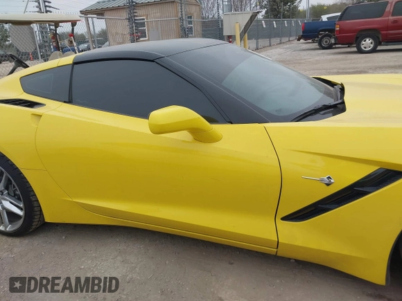 2019 Chevrolet Corvette 3LT with VIN 1G1YF2D74K5108592, listed as a IAAI auction lot 41543924 with 69,513 mi miles. Bid and sale history available at carsss.com. Image 13.