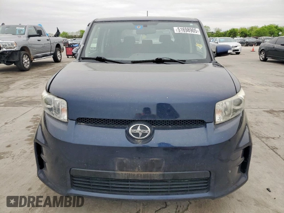2014 Scion xB with VIN JTLZE4FE5EJ056735, listed as a Copart auction lot 51698905 with 88,014 mi miles and Salvage Title. Bid and sale history available at carsss.com. Image 5.